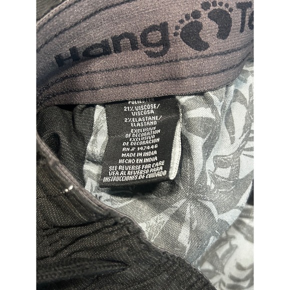 Hang Ten‎ Mens Black 2-Way Stretch Hybrid Shorts Drawstring Waistband NEW M - Picture 5 of 9